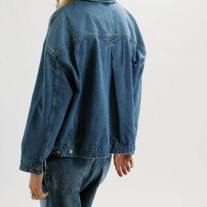 Free People opal swing Jean Jacket